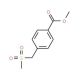 Methyl 4-(methylsulfonylmethyl)benzoate (CAS 160446-22-0) - chemical structure image
