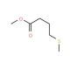 Methyl 4-(methylthio)butyrate (CAS 53053-51-3) - chemical structure image