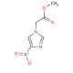 Methyl (4-nitro-1-imidazolyl)acetate (CAS 13230-21-2) - chemical structure image