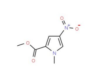 Methyl-4-nitro-1-methyl pyrrole-2-carboxylate (CAS 13138-76-6) - chemical structure image