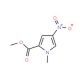 Methyl-4-nitro-1-methyl pyrrole-2-carboxylate (CAS 13138-76-6) - chemical structure image