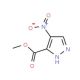Methyl 4-nitro-1H-pyrazole-3-carboxylate (CAS 138786-86-4) - chemical structure image