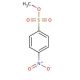 Methyl 4-nitrobenzenesulfonate (CAS 6214-20-6) - chemical structure image