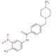 Methyl-(4-nitrophenylethyl)-(4-nitrophenoxyethyl-d4)amine 的分子结构, CAS编号: 581076-60-0 Methyl-(4-nitrophenylethyl)-(4-nitrophenoxyethyl-d4)amine (CAS 581076-60-0) - chemical structure image