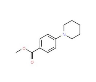 Methyl 4-(piperidin-1-yl)benzoate (CAS 10338-58-6) - chemical structure image