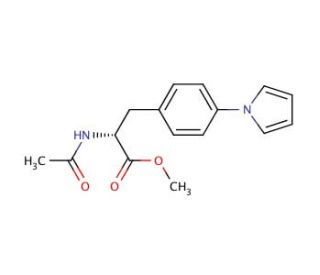 Methyl-4-pyrrol-N-acetyl-L-phenylalanate - chemical structure image