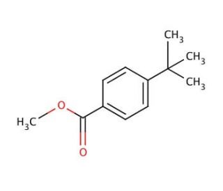 Methyl 4-tert-butylbenzoate (CAS 26537-19-9) - chemical structure image