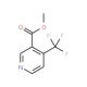 Methyl 4-(trifluoromethyl)pyridine-3-carboxylate (CAS 175204-82-7) - chemical structure image