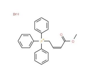 Methyl 4-(triphenylphosphonio)crotonate bromide (CAS 2181-98-8) - chemical structure image