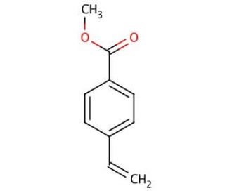 Methyl 4-vinylbenzoate (CAS 1076-96-6) - chemical structure image