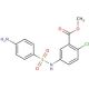 methyl 5-[(4-aminobenzene)sulfonamido]-2-chlorobenzoate - chemical structure image