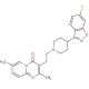 Methyl 5,6,7,8-Tetradehydro Risperidone (CAS 106266-08-4) - chemical structure image