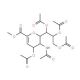 Methyl 5,7,8,9-Tetra-O-acetyl-4-acylamino-2,6-anhydro-3,4-dideoxy-D-glycero-D-galacto-2-enonate - chemical structure image