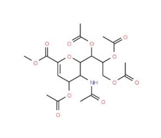 Methyl 5-acetamido-4,7,8,9-tetra-O-acetyl-2,6-anhydro-3,5-dideoxy-D-glycero-D-galacto-non-2-enonate (CAS 73960-72-2) - chemic