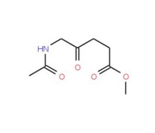 Methyl 5-acetylaminolevulinate (CAS 93393-93-2) - chemical structure image