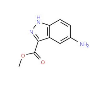 methyl 5-amino-1H-indazole-3-carboxylate - chemical structure image