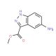 methyl 5-amino-1H-indazole-3-carboxylate - chemical structure image