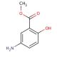 Methyl 5-aminosalicylate (CAS 42753-75-3) - chemical structure image
