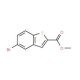 Methyl 5-bromo-1-benzothiophene-2-carboxylate (CAS 7312-11-0) - chemical structure image