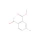 Methyl 5-bromo-2-formylbenzoate (CAS 1016163-89-5) - chemical structure image