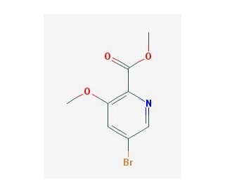Methyl 5-bromo-3-methoxypicolinate (CAS 1142192-55-9) - chemical structure image