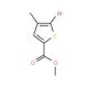 Methyl 5-bromo-4-methylthiophene-2-carboxylate (CAS 54796-47-3) - chemical structure image