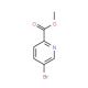 Methyl 5-bromopicolinate (CAS 29682-15-3) - chemical structure image