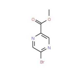 Methyl 5-bromopyrazine-2-carboxylate (CAS 210037-58-4) - chemical structure image