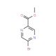 Methyl 5-bromopyrazine-2-carboxylate (CAS 210037-58-4) - chemical structure image