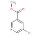 Methyl 5-bromopyridine-3-carboxylate (CAS 29681-44-5) - chemical structure image