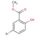 Methyl 5-bromosalicylate (CAS 4068-76-2) - chemical structure image