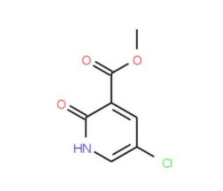 Methyl 5-chloro-2-oxo-1,2-dihydro-3-pyridinecarboxylate - chemical structure image