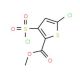 Methyl 5-Chloro-3-chlorosuphonylthiophene-2-carboxylate (CAS 158439-31-7) - chemical structure image