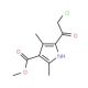 methyl 5-(chloroacetyl)-2,4-dimethyl-1H-pyrrole-3-carboxylate - chemical structure image