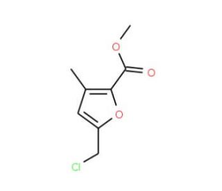 methyl 5-(chloromethyl)-3-methyl-2-furoate - chemical structure image