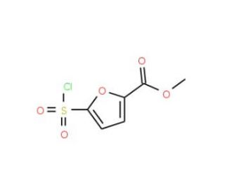 Methyl 5-(chlorosulfonyl)-2-furoate (CAS 69816-05-3) - chemical structure image