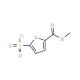 Methyl 5-(chlorosulfonyl)-2-furoate (CAS 69816-05-3) - chemical structure image
