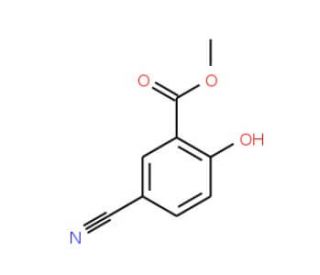 Methyl 5-Cyano-2-hydroxy-benzate (CAS 84437-12-7) - chemical structure image
