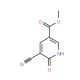 methyl 5-cyano-6-oxo-1,6-dihydropyridine-3-carboxylate - chemical structure image