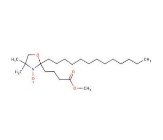 Methyl 5-DOXYL-stearate, free radical (CAS 38568-24-0) - chemical structure image