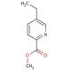 Methyl 5-Ethyl-2-pyridine-carboxylate (CAS 13509-14-3) - chemical structure image