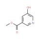 Methyl 5-hydroxy-3-pyridinecarboxylate (CAS 30766-22-4) - chemical structure image