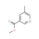 Methyl 5-Methylnicotinate (CAS 29681-45-6) - chemical structure image