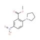 Methyl 5-nitro-2-(1-pyrrolidinyl)-benzenecarboxylate - chemical structure image