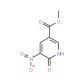 methyl 5-nitro-6-oxo-1,6-dihydropyridine-3-carboxylate (CAS 222970-61-8) - chemical structure image