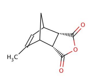 Methyl-5-norbornene-2,3-dicarboxylic anhydride (CAS 25134-21-8) - chemical structure image