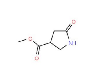 Methyl 5-oxo-pyrrolidine-3-carboxylate (CAS 35309-35-4) - chemical structure image