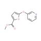 Methyl 5-(pyridin-3-yloxy)-2-furoate (CAS 852180-38-2) - chemical structure image