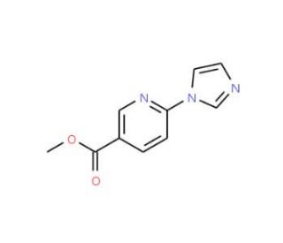 Methyl 6-(1H-imidazol-1-yl)nicotinate - chemical structure image
