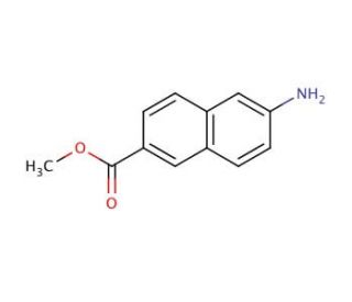 Methyl 6-Amino-2-naphthoate - chemical structure image